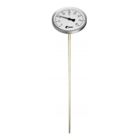 Bodenthermometer mit Messingspitze