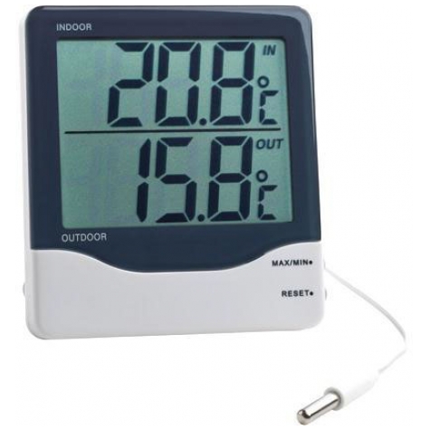 Digitales Innen-Aussen Thermometer Min Max Werte