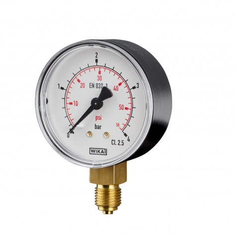 Manometer Ku/Ms,unten,NG63mm, 0 bis 25 bar,G1-4