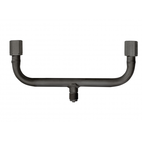 Verteiler, Stahl P235GH, Zapfen P250GH, G1/2B, Abstand 260 mm