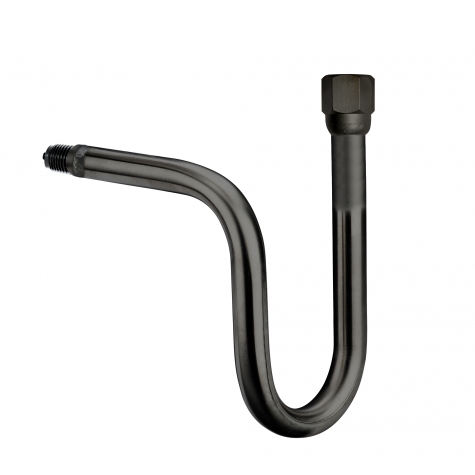 Wassersackrohr, St, U-Form, ähnl. DIN 16282 Form A, Mu-Zapfen NPT