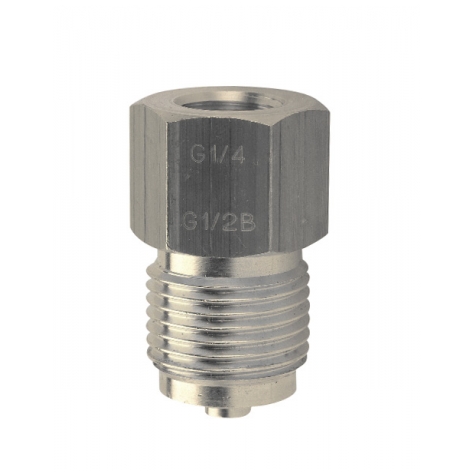 reduzierstück, M20x1,5 innen, G1-2 aussen, edelstahl