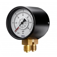 Differenzdruckmanometer St/Ms, NG 100, 0 bis 1 bar