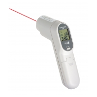 Infrarotthermometer bis +500 Grad C, D:S/12:1, Einpunkt-Laser
