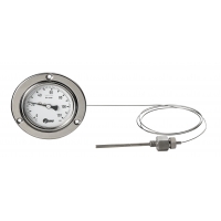 Gasdruckthermometer, CrNi, NG 63, 0 bis+160°C, 1m, VBR