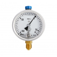 Kapselfedermano., Glyz., CrNi/Ms,u, NG 100, 0 bis 160 mbar