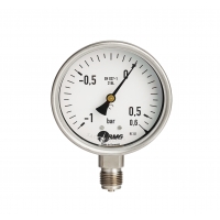Manometer,Kl.1, CrNi, u, NG 100 mm, 0 +60 bar,G1-2