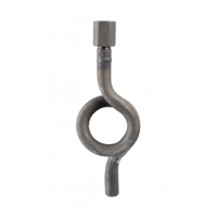 Wassersackrohr Stahl, Kreisform, DIN 16282 Form D, Schweissende