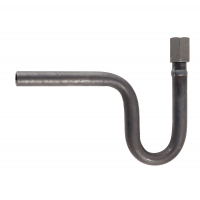 Wassersackrohr St, U-Form, hue, SpMu-Anschweißende ohne Fase