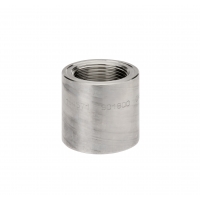 Schweissmuffe CrNi, Vollmaterial gedreht, Dichtflaeche, 50mm, G1