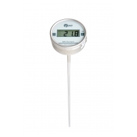 Digitalthermometer,CrNi, NG100,-50+250°C/1000mm,rückseitig