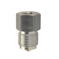 reduzierstück,G1-4 innen, m12x1_5 aussen, edelstahl